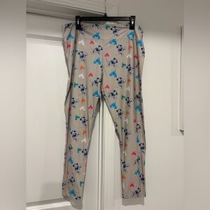 Walt Disney World Women's Gray  Ankle Leggings — 1X